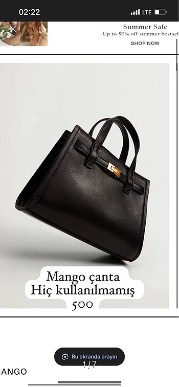 Mango çanta