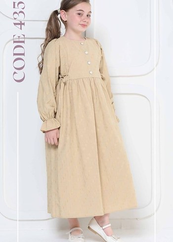 Pembe Uzun Kollu Fırfırlı Elbise - Görsel 2