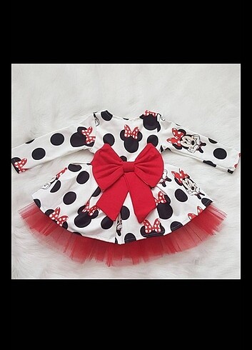 Minnie mouse elbise