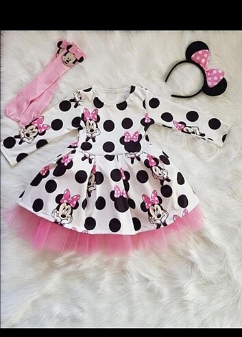 Minnie mouse elbise 