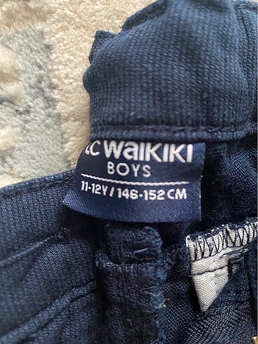 11-12 Yaş Beden lacivert Renk Pantalon
