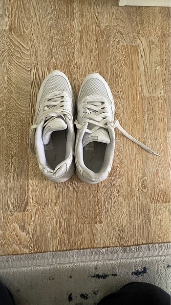 38,5 Beden beyaz Renk Puma beyaz spor ayakkabı