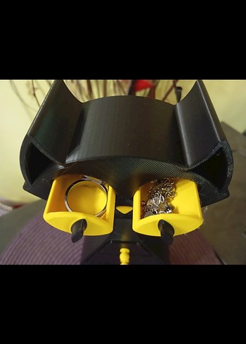 Siyah Kedi Tasarımlı Takı Kutusu - Görsel 2