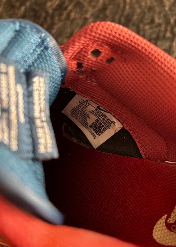 Kadın Kırmızı Nike Bağcıklı Spor Ayakkabı - Görsel 6