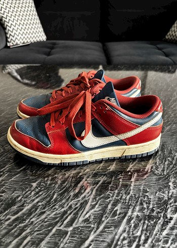 Kadın Kırmızı Nike Bağcıklı Spor Ayakkabı - Görsel 3