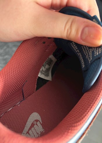 Kadın Kırmızı Nike Bağcıklı Spor Ayakkabı - Görsel 7