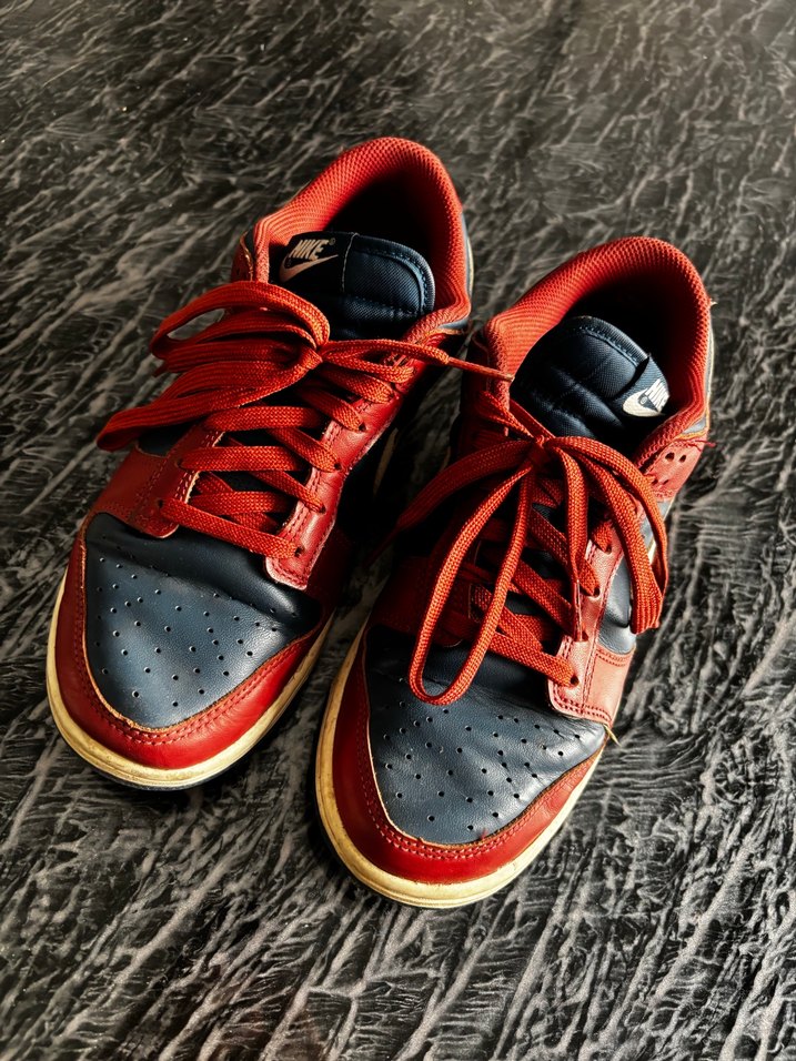 Kadın Kırmızı Nike Bağcıklı Spor Ayakkabı - Görsel 2