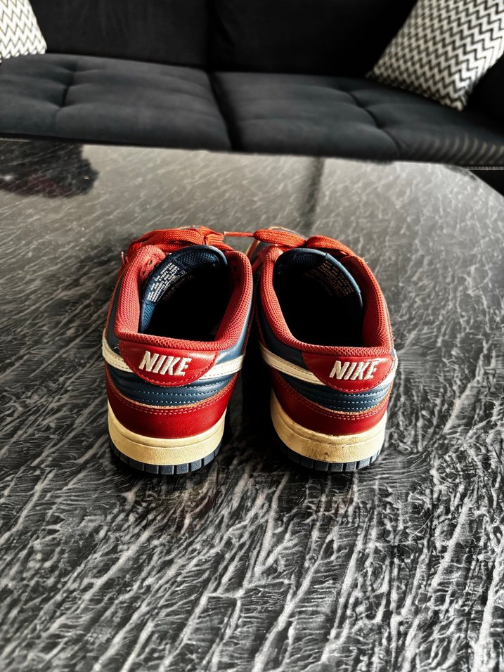 Kadın Kırmızı Nike Bağcıklı Spor Ayakkabı - Görsel 4