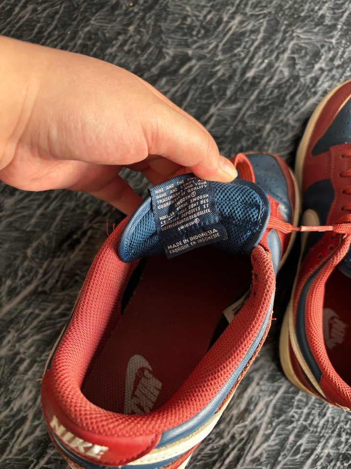 Kadın Kırmızı Nike Bağcıklı Spor Ayakkabı - Görsel 5