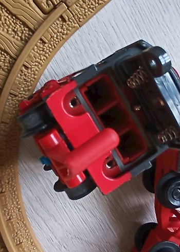 Geotrax modeli pilli motorlu lokomotif ve iki adet yük vagonu - Görsel 5