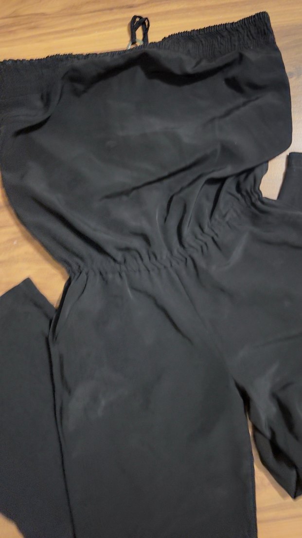 Siyah Askılı Tulum - Görsel 2