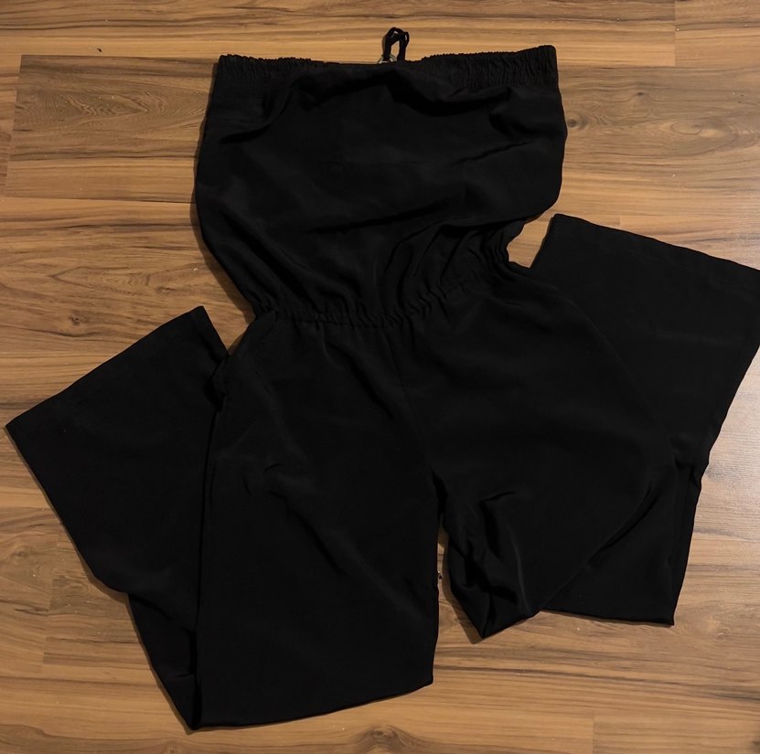 Siyah Askılı Tulum - Görsel 4