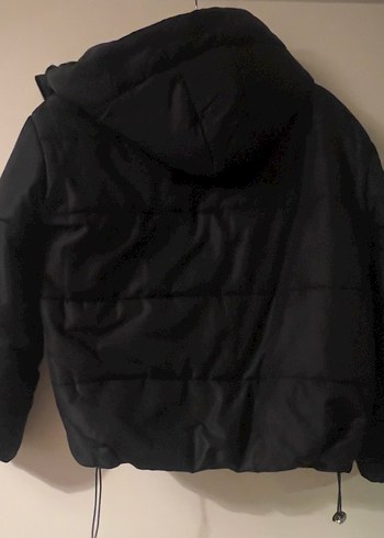 Siyah Fermuarlı Kadın Mont - Görsel 6