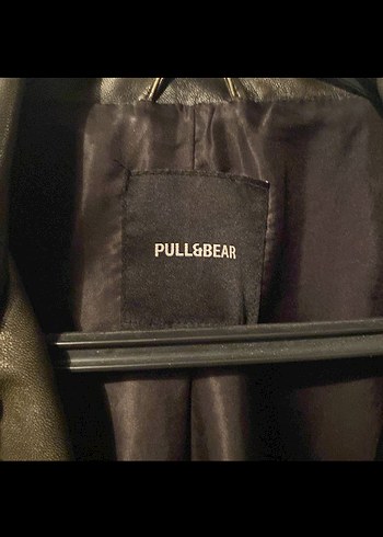 Pull&bear deri ceket - Görsel 6