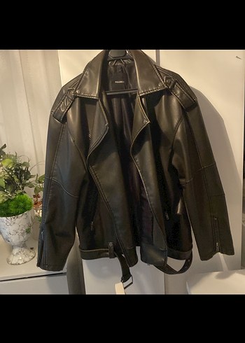 Pull&bear deri ceket - Görsel 2