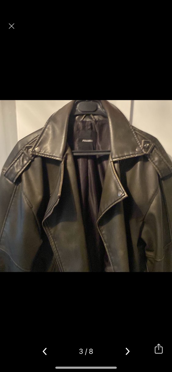 Pull&bear deri ceket - Görsel 3