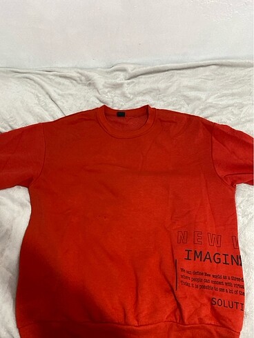 xl Beden kırmızı Renk Sweatshirt
