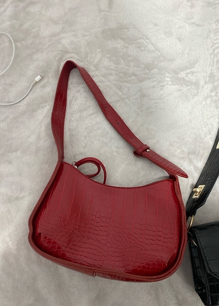 2 li çanta hem kol çantası hemde çapraz - Görsel 5