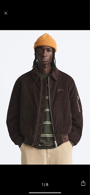 Zara kadife mont