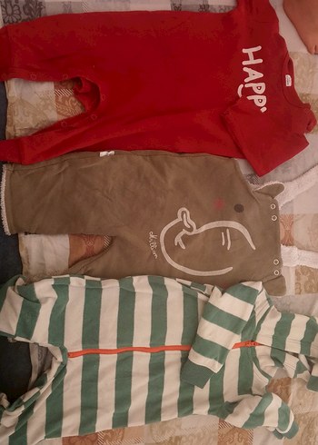 HelloBaby Uzun Kollu, Örgü Erkek Bebek Pijama Takımları