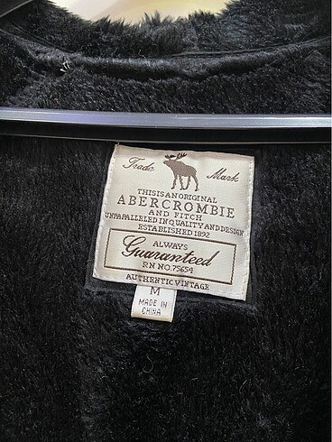 Abercrombie & Fitch ORJİNAL ABERCROMBIE FERMUARLI MONT S BEDEN