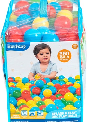 Bestway Splash & Play 250 Oyun Topu Çok Renkli - Görsel 2