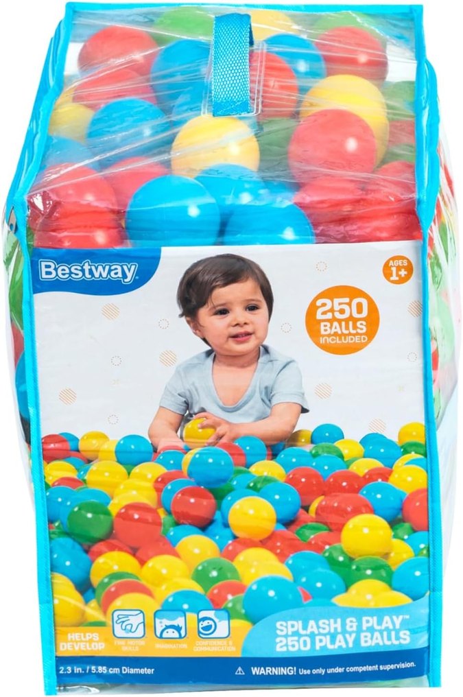Bestway Splash & Play 250 Oyun Topu Çok Renkli - Görsel 2