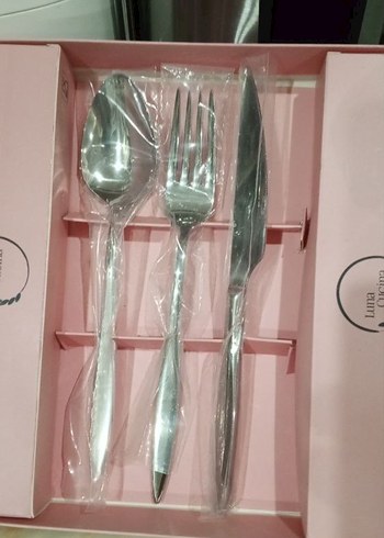 Lia LUNA CUCINA LORENA 18 PARÇA ÇATAL KAŞIK BIÇAK SETİ - Görsel 2