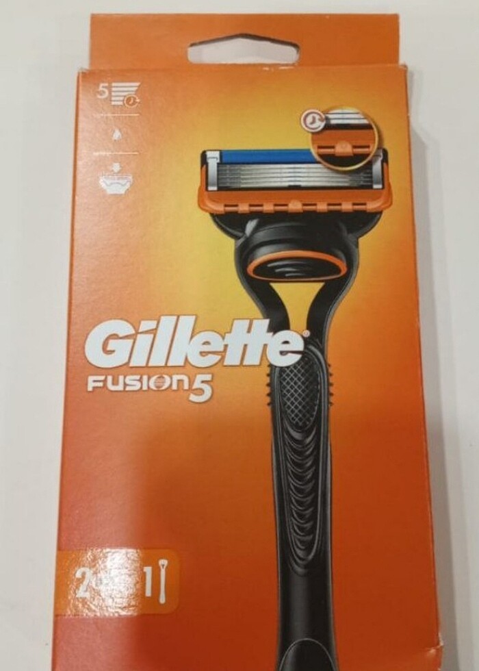 Gillette fusion 5   2 adet yedek traş Bıçağı - Görsel 3