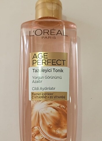 Beden L'Oréal Paris Age Perfect tazeleyici tonik yorgunluk görünümünü