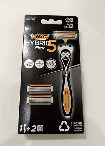 BIC Hybrid 5 Flex Erkek Tıraş Bıçağı 1 Sap ve 2 Yedek Başlık (5  - Görsel 7