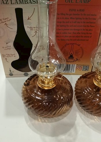 Bej Diger Klasik Gaz Lambası - Görsel 2