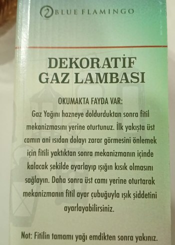 Bej Diger Klasik Gaz Lambası - Görsel 7