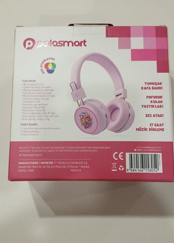 Ppolosmart FS99 Kablosuz Kulak Üstü Kulaklık - Görsel 5