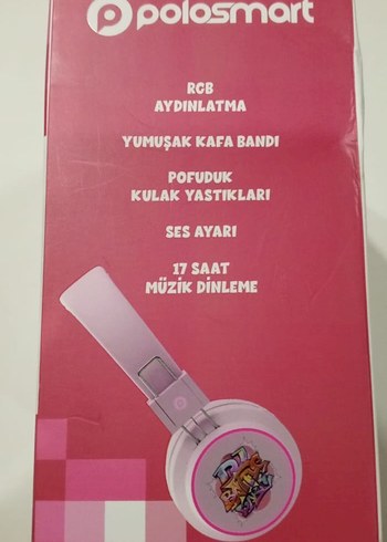 Ppolosmart FS99 Kablosuz Kulak Üstü Kulaklık - Görsel 8