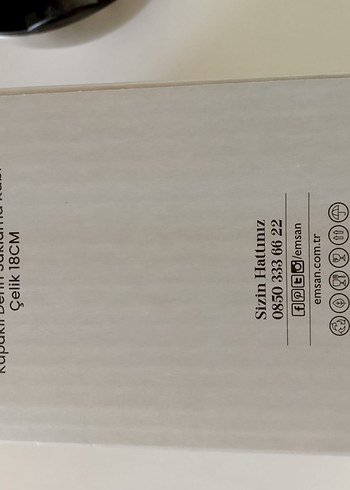 Emsan kapakli saklama kabı 18cm - Görsel 5