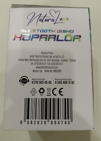 Renkli Işıklı Dönen Projektör - Görsel 7