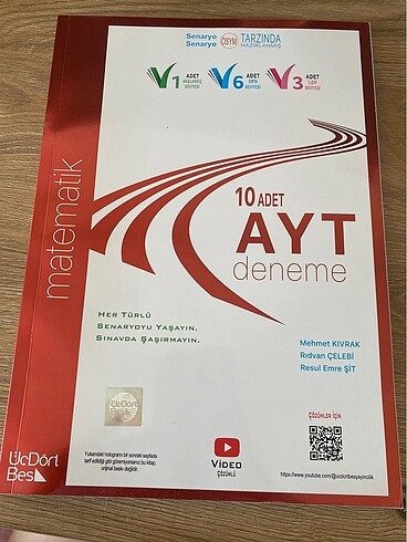 345 ayt matematik deneme