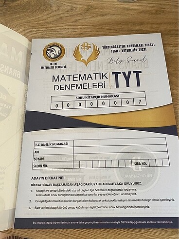 Beden bilgi sarmal tyt matematik deneme