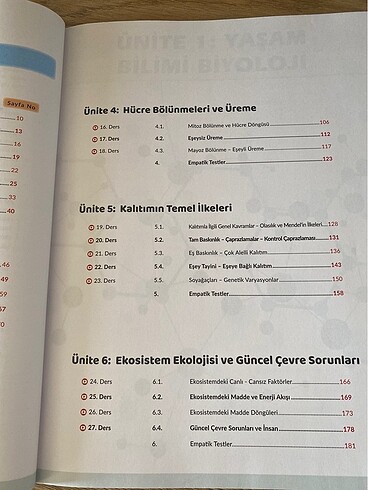 Beden Renk tyt biyoloji kafadengi soru bankası