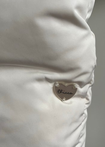 Beyaz Kürklü Bebek Kız Tulumu - Görsel 2