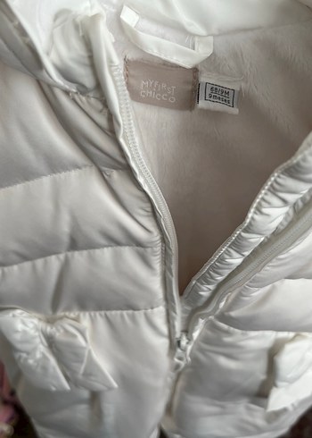 Beyaz Kürklü Bebek Kız Tulumu - Görsel 3