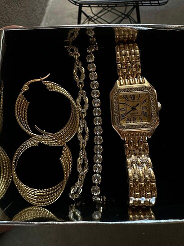 Çelik Vintage Gold Saat