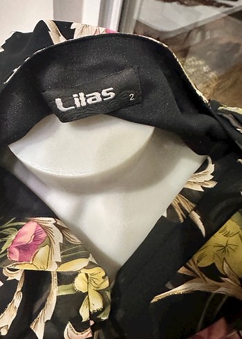 Çiçek Desenli V Yaka  diz altı Bohem Elbise - Görsel 6