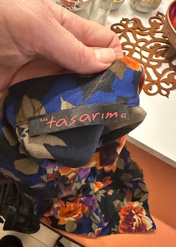 Çiçek Desenli Bohem Uzun Kolsuz Elbise - Görsel 6