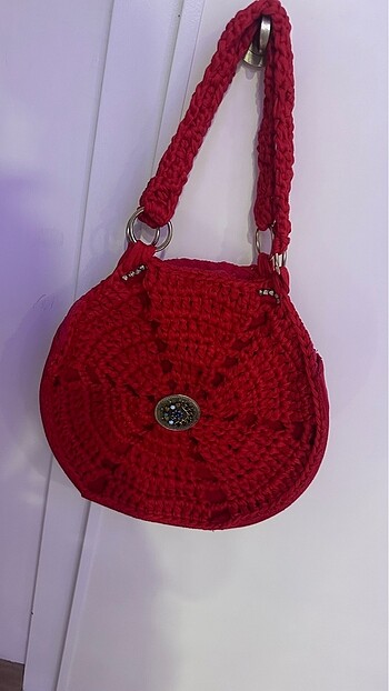 Örgü çanta - Görsel 6