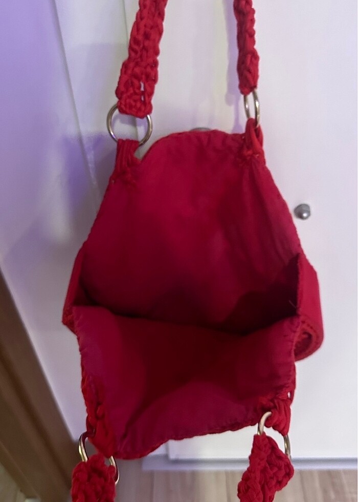 Örgü çanta - Görsel 3