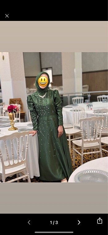 Yeşil abiye