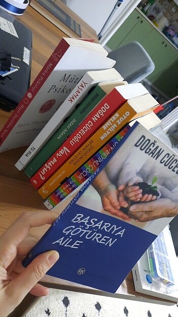 Ayşegül hanımın 7 kitap siparişi 