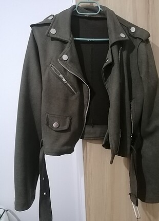 Maymoda haki ceket 